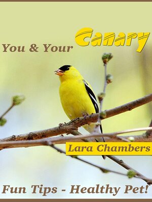 cover image of You and Your Canary--Fun Tips and Health Pet